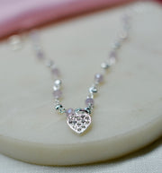 Szívecskés karkötő