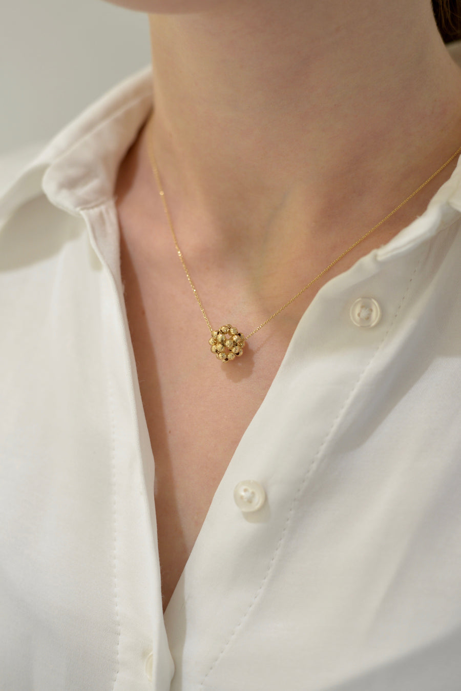 Arany gyöngy  Nyaklánc